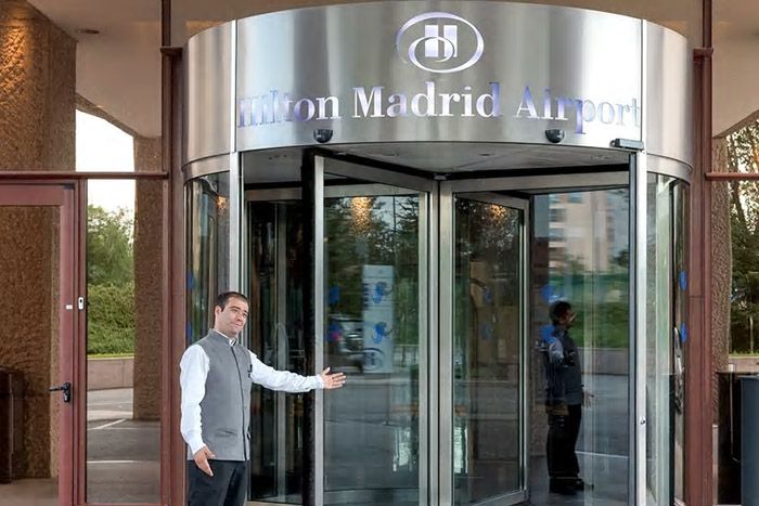 Hilton Madrid Airport main exterior